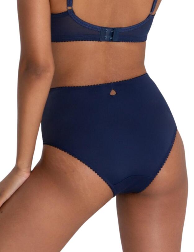 Pour Moi St Tropez High Waist Navy/Aqua 