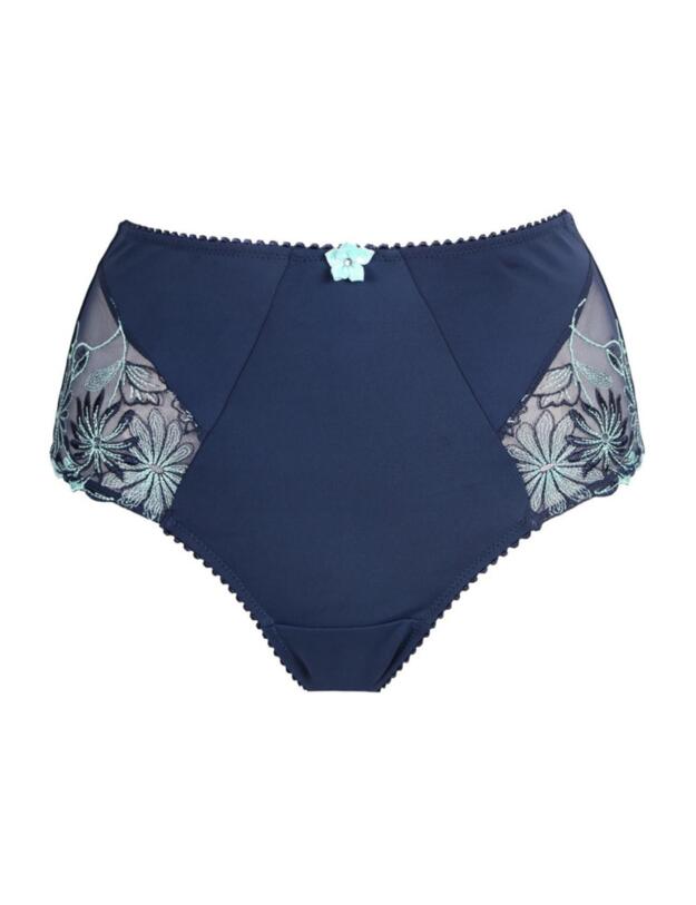 Pour Moi St Tropez High Waist Navy/Aqua 