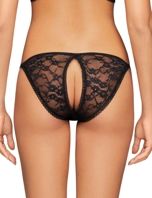 Coco De Mer Aphrodite Bikini Brief Black 