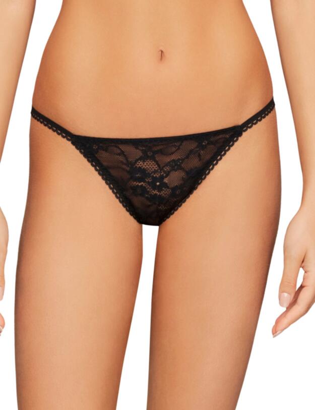 Coco De Mer Aphrodite Bikini Brief Black 