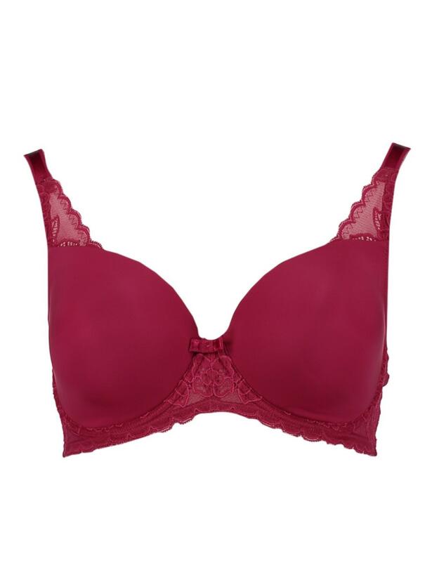 Triumph Amourette Spotlight WHP Balcony Bra Holly Berry