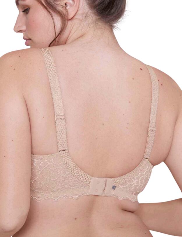 Simone Perele Caresse Plunge Bra in Skin Rose
