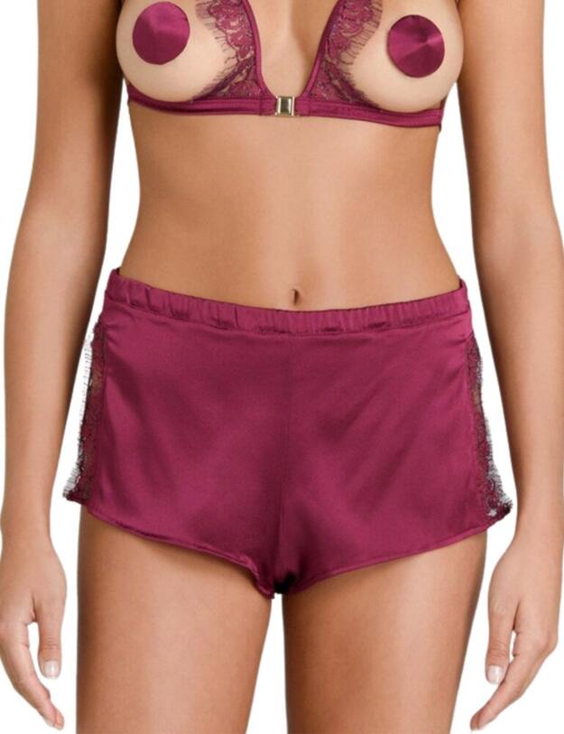 Coco De Mer Sakura Open Shortie Cerise 