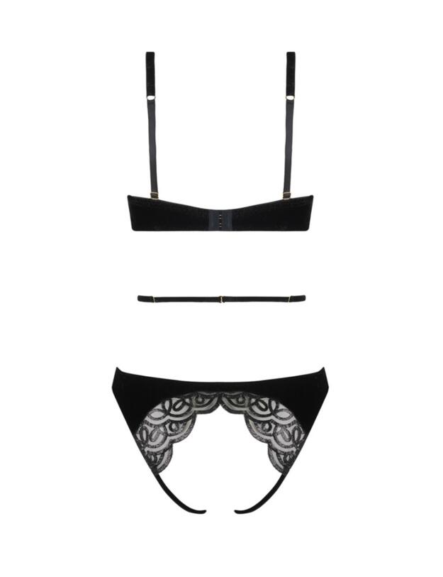 Coco De Mer Shobu Playsuit Black 