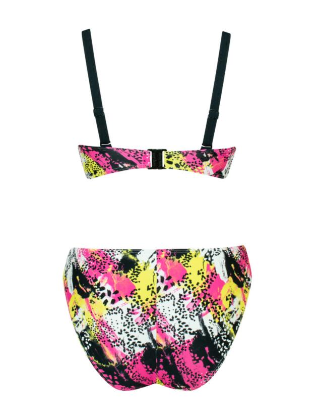 Curvy Kate Sea Leopard Wireless Plunge Swimsuit in Print Mix