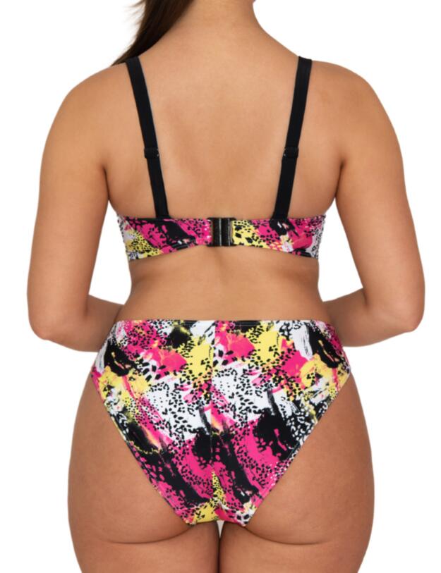 Curvy Kate Sea Leopard Wireless Plunge Swimsuit in Print Mix