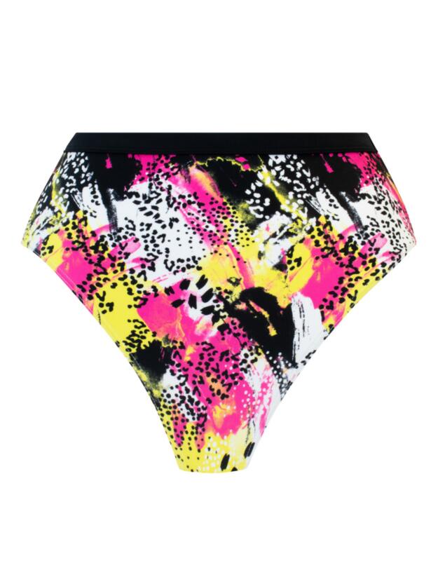 Curvy Kate Sea Leopard High Waist Bikini Brief in Print Mix