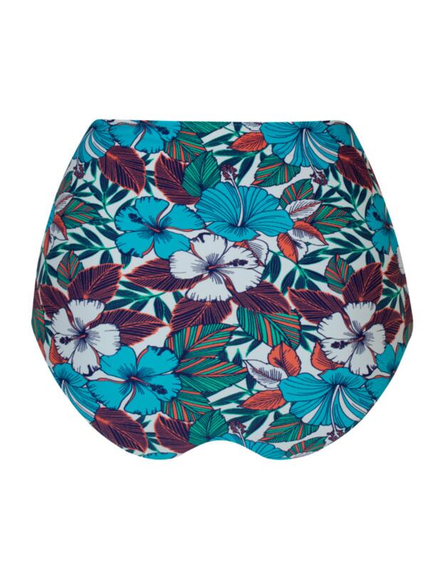 Curvy Kate Hibiscus Reversible Bikini Brief in Print Mix