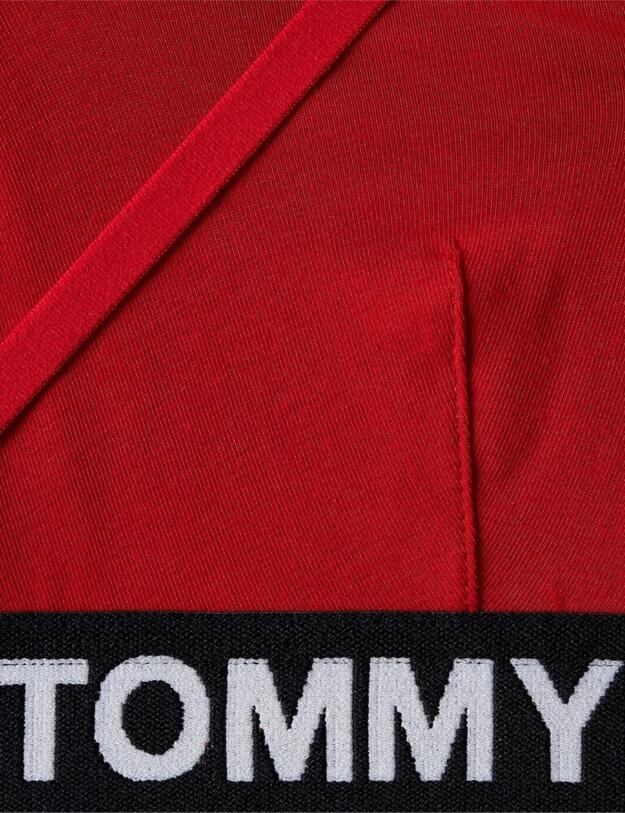 Tommy Hilfiger Triangle Bralette Primary Red