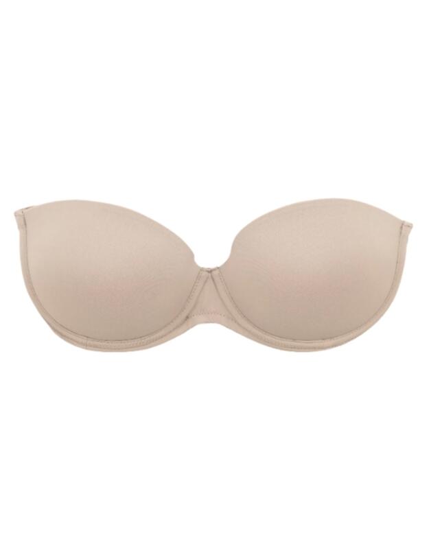 Calvin Klein Perfectly Fit Flex Strapless Bra in Sanddune