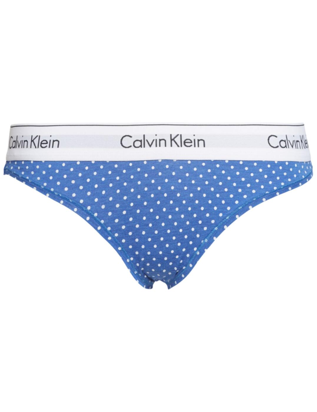 Calvin Klein Modern Cotton Brief Pure Dot Minnow Heather 