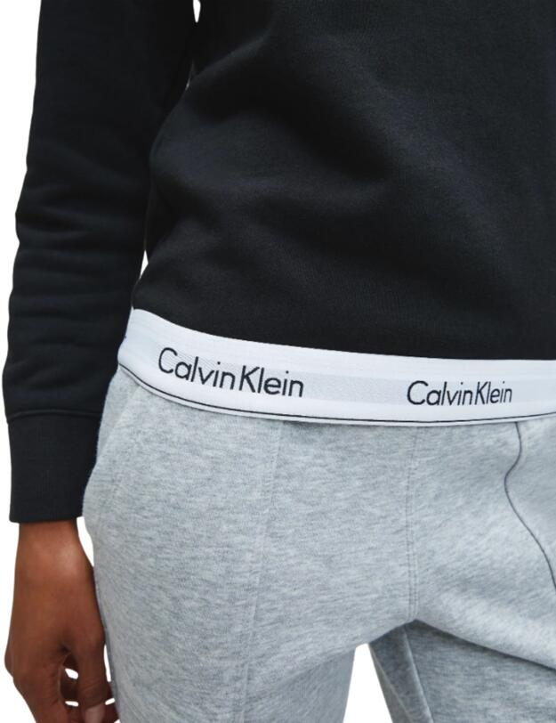 Calvin Klein Modern Cotton Sweatshirt in Black
