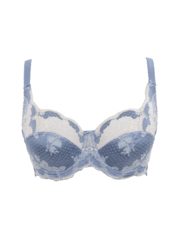 Panache Clara Full Cup Bra Crystal Blue