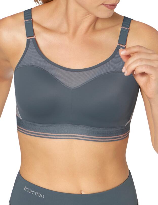  Triumph Triaction Control Lite Sports Bra Grey