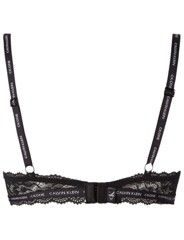 Calvin Klein CK One Unlined Demi Bra Black