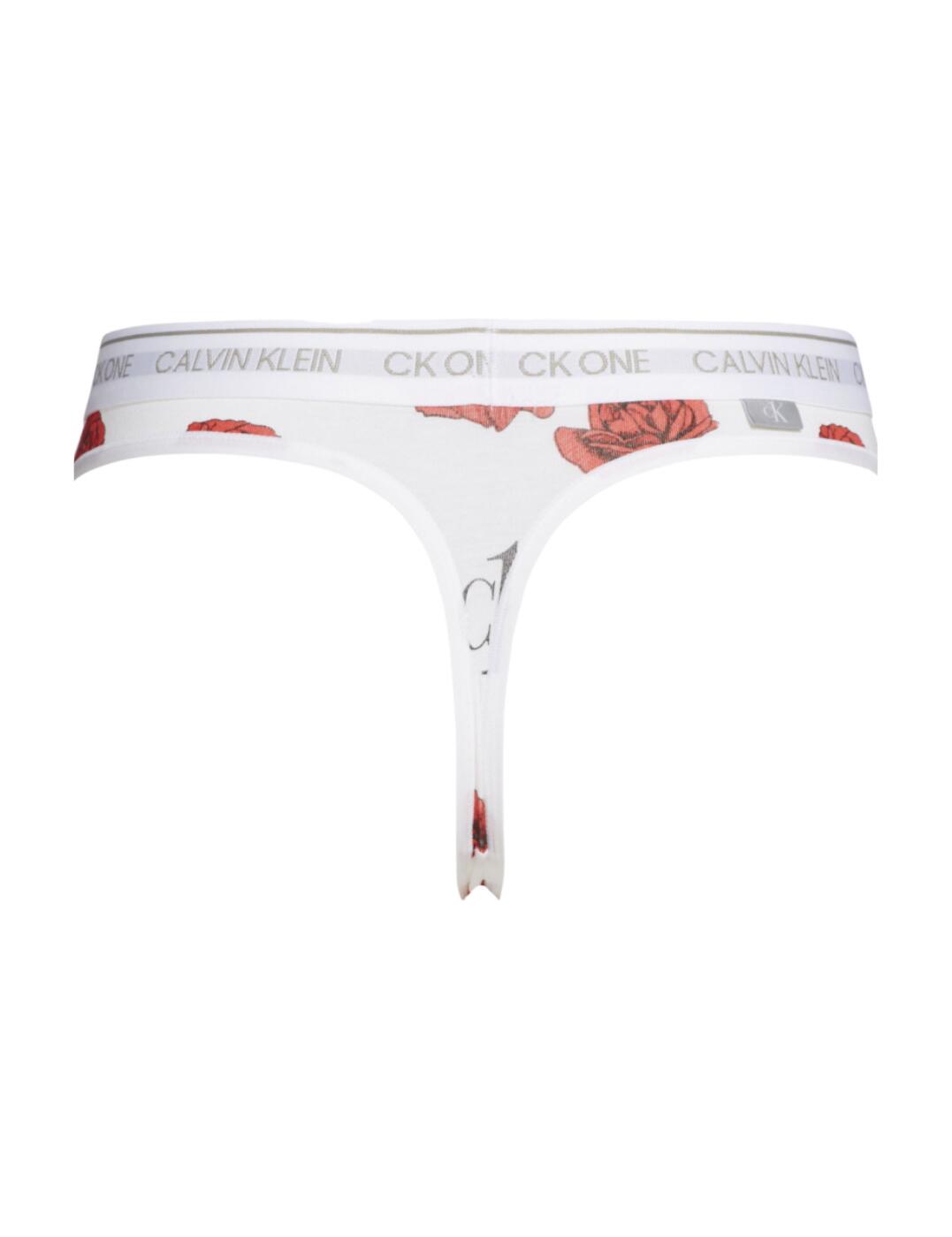 000QF5733E Calvin Klein CK One Thong - QF5733E Charming Roses American  Dreams