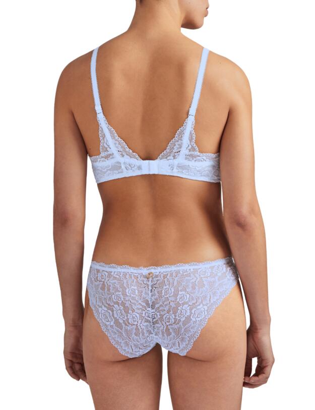 Aubade Rosessence Triangle Plunge Bra in Powder Blue