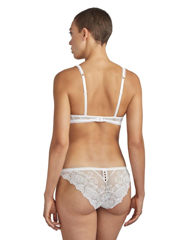 Aubade Pour Toujours Plunging Triangle Bra in Opale