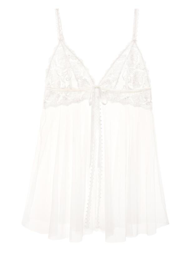 Aubade Pour Toujours Babydoll in Opale
