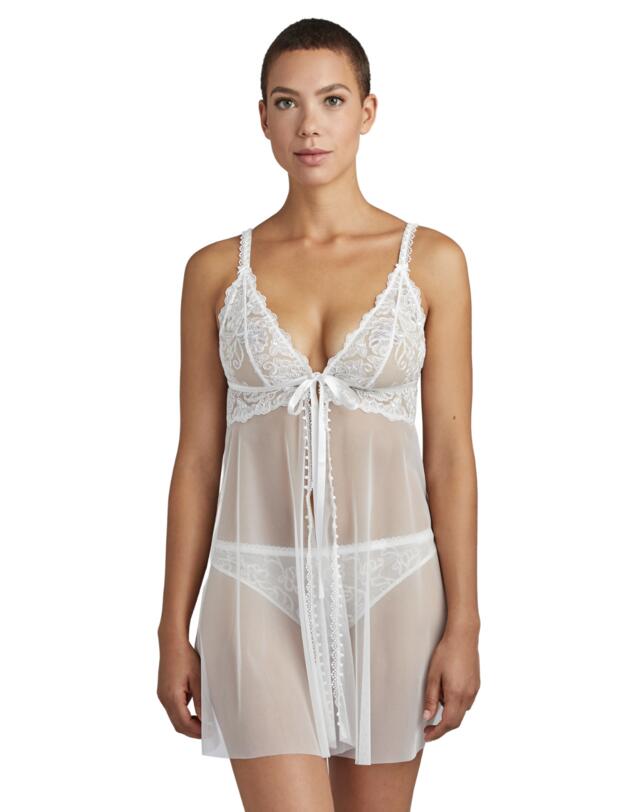 Aubade Pour Toujours Babydoll in Opale
