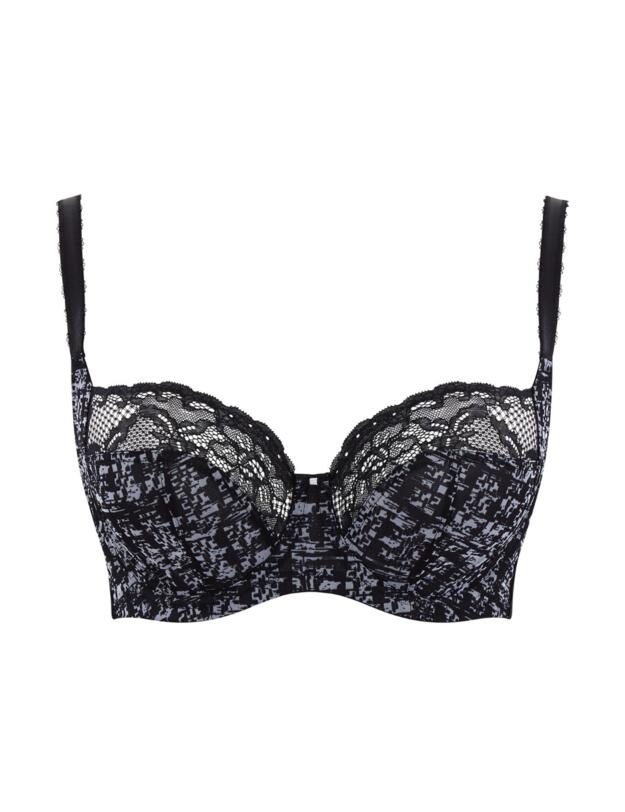 Panache Jasmine Balcony Bra Heritage Print