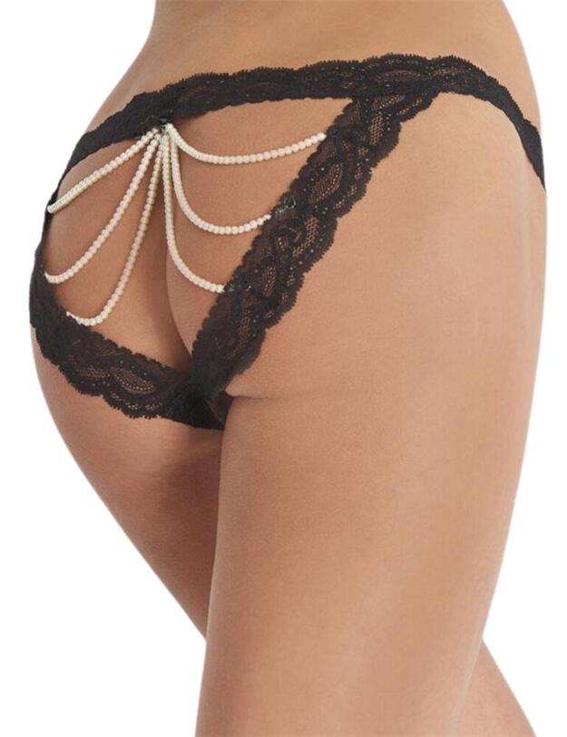 Aubade Boite A Desir Beaded Brief in Black