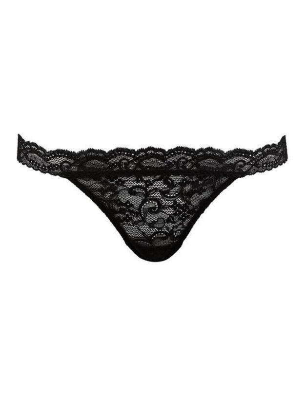 Aubade Boite A Desir Beaded Brief in Black