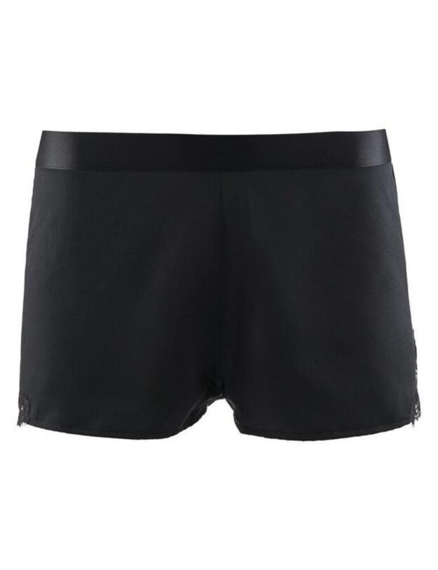 Aubade Soie D amour Boxer shorts Black 