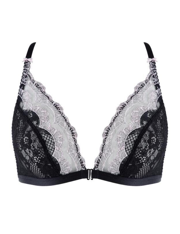 Aubade Soleil Nocturne Triangle Bra Rose Lunaire 