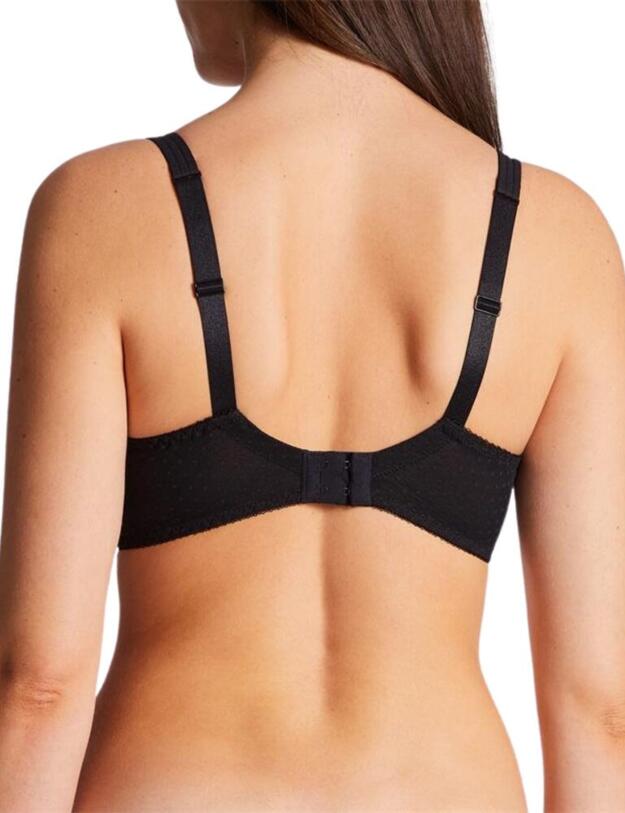 Aubade Au Bal De Flore Comfort Full Cup Bra in Black