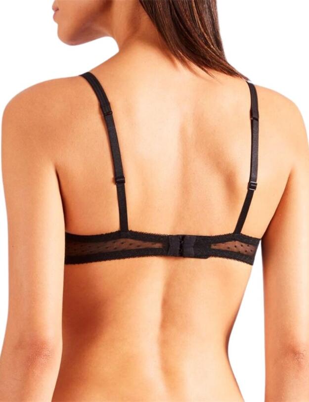 Aubade Au Bal De Flore Half Cup Bra in Black