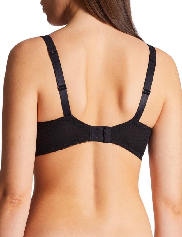 Aubade Au Bal De Flore Comfort Full Cup Bra in Black