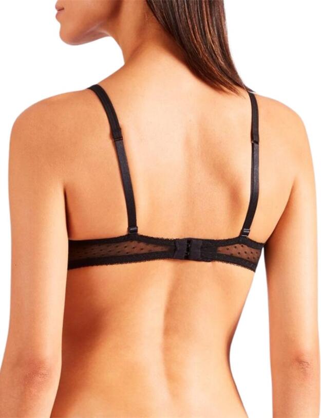 Aubade Au Bal De Flore 3 Quarter Cup Bra in Black