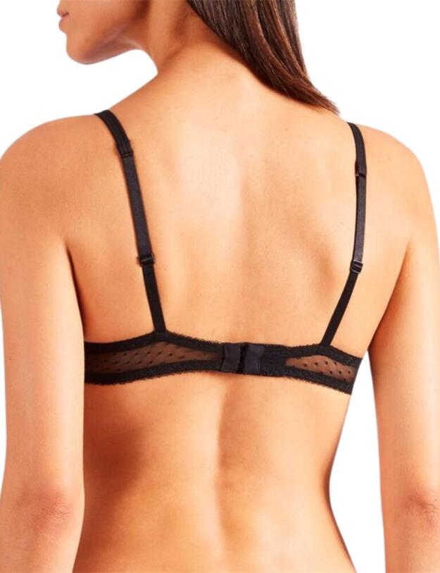 Aubade Au Bal De Flore Plunge Bra in Black