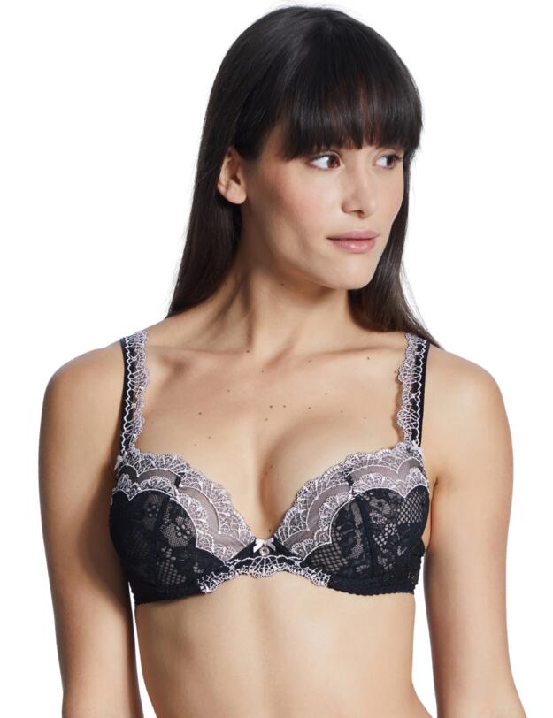Aubade Soleil Nocturne Plunge Bra Rose Lunaire 