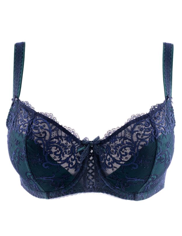 Aubade Courbes Divines Comfort Half Cup Bra Soprano 