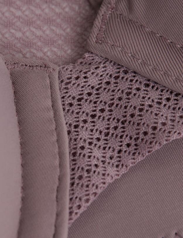 000QF9005E Calvin Klein Perfectly Fit Flex Lightly Lined Demi Plunge Bra - 000QF9005E Plum Dust