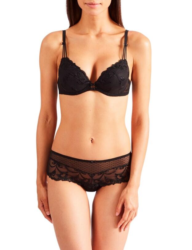 Aubade Au Bal De Flore St Tropez Brief in Black