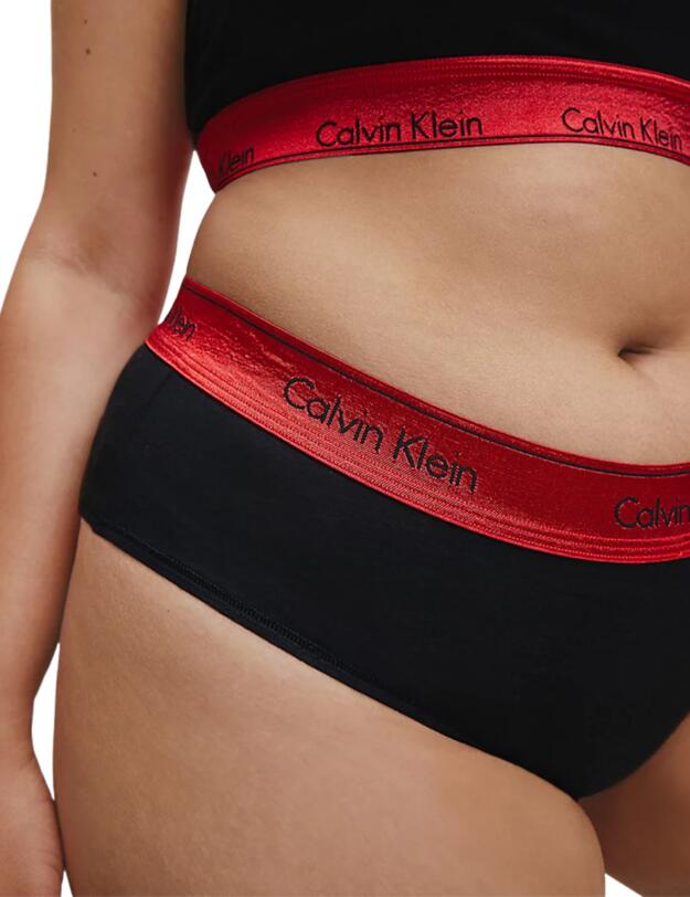 Cavin Klein Modern Cotton Brief Black/Red Gala
