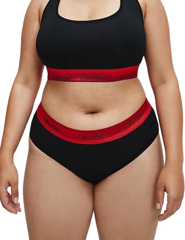 Cavin Klein Modern Cotton Brief Black/Red Gala