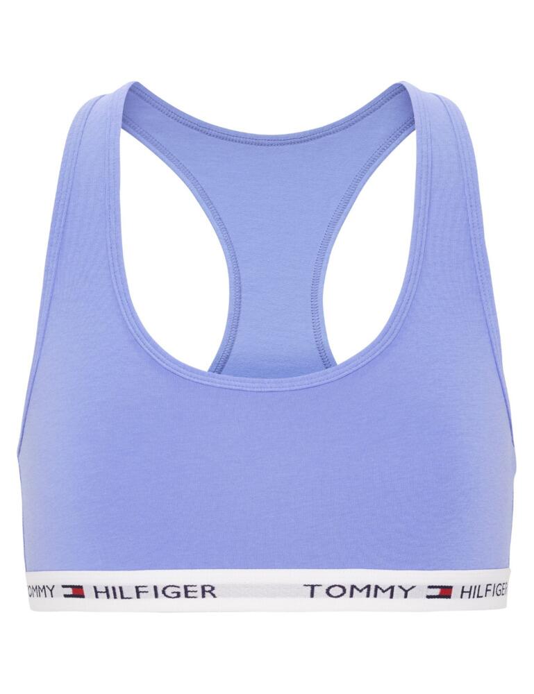 Tommy Hilfiger Cotton Iconic Bralette in Wedgewood