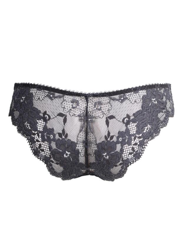 Pour Moi Amour Brazilian Brief Slate/Aqua