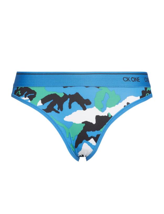 Calvin Klein CK One Bikini Brief in Fergus Camo/Chilmark