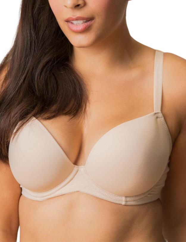 Pour Moi Definitions Plunge T-Shirt Bra Natural