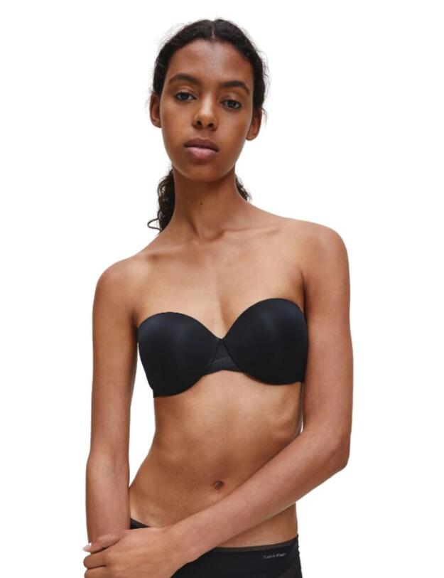Calvin Klein Sculpted Strapless Bra Black 