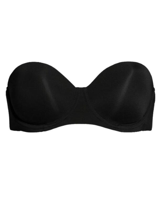  Calvin Klein Seductive Comfort Strapless Bra Black 