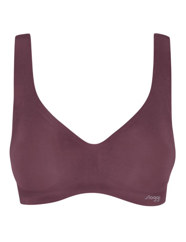 Sloggi Zero Feel Bralette Bra Top in Kaluha