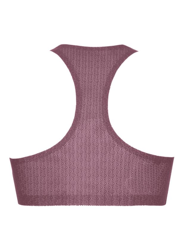 Sloggi Zero Feel Lace Bra Top in Kaluha