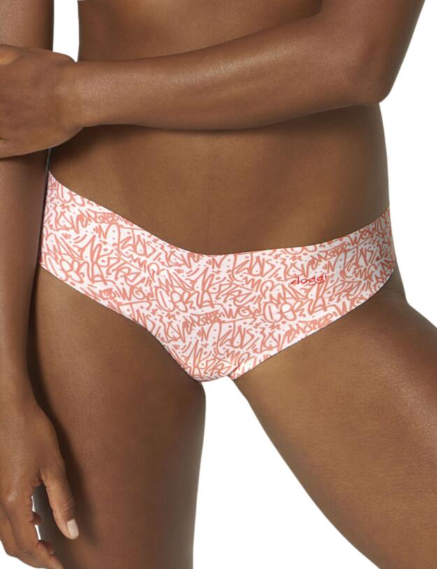 Sloggi Zero Microfibre Print Hipstring White/Light Combination