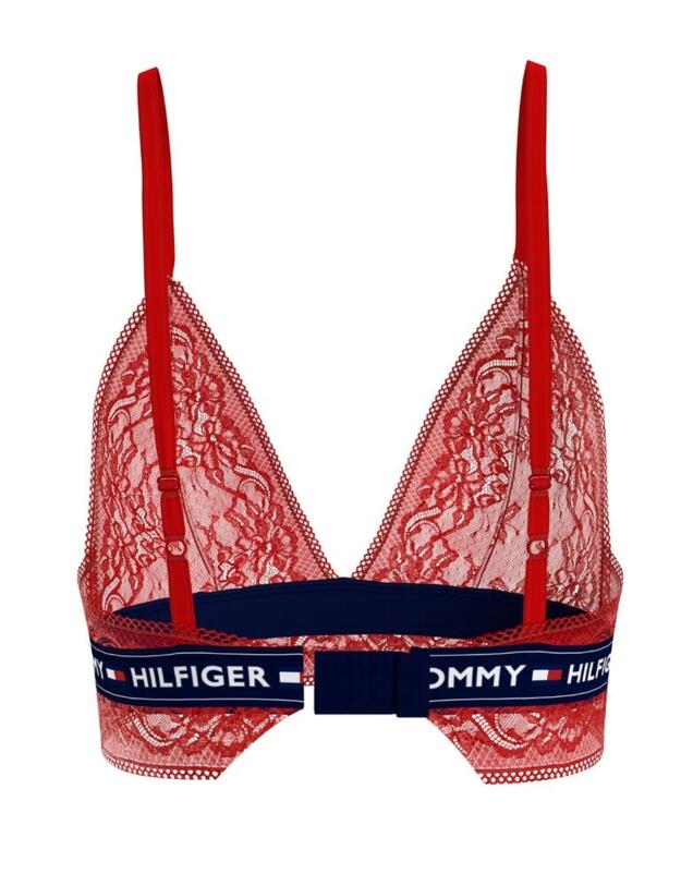 Tommy Hilfiger Authentic Lace Bralette Primary Red